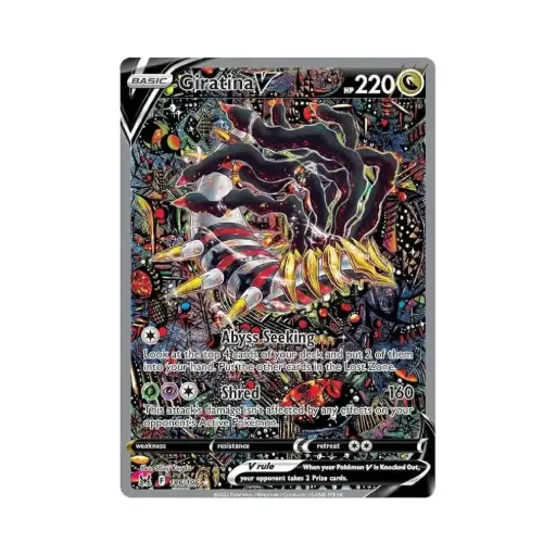 [DEK-LOR-186-DE-NM] Giratina V (Giratina V) - Lost Origin - #186