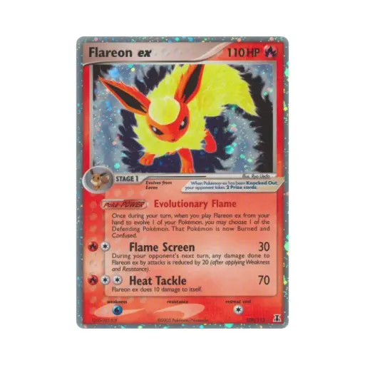 [DEK-DS-108-DE-LP] Flamara ex (Flareon ex) - EX Delta Species - #108