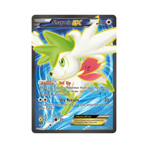 [DEK-ROS-106-DE-EX] Shaymin EX (Shaymin EX) - Roaring Skies - #106