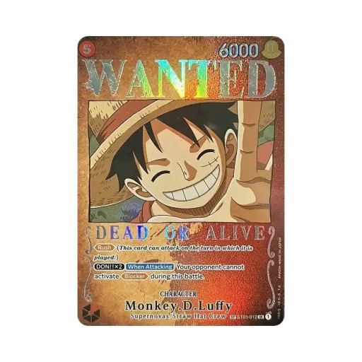 [DEK-STP-ST01-012-EN-NM] Monkey.D.Luffy (ST01-012) (Monkey.D.Luffy (ST01-012) Wanted Poster SP EN