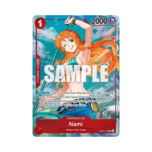 [DEK-OP01-016-V2-EN-NM] Nami (OP01-016) (Nami (OP01-016) (V.2)) - Romance Dawn - #016 V.2