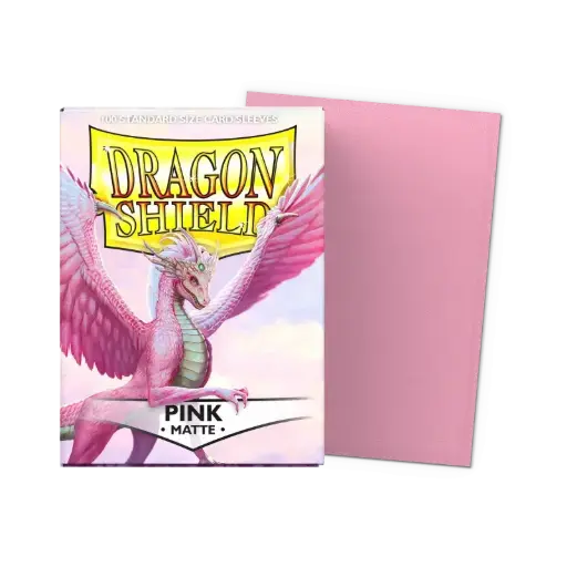 Dragon Shield Sleeves Matte Pink