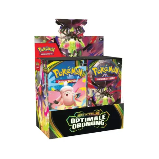 Pokemon Optimale Ordnung Display DE