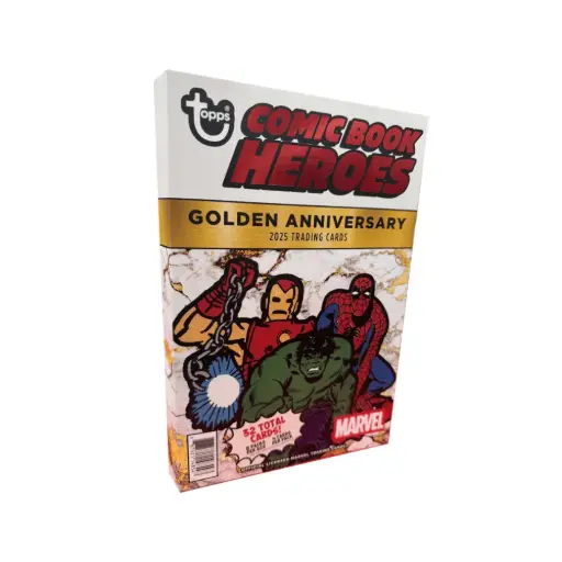 Topps Comic Book Heros Golden Aniverary 2025 Hobby Box
