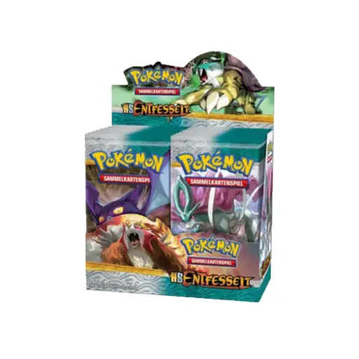 Pokemon HS Entfesselt Display DE