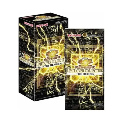 YuGiOh Limit Over Collection The Heroes Display JP
