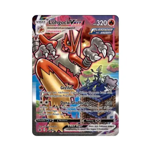 [DEK-CRE-201-DE-NM] Lohgock VMAX (Blaziken VMAX) - Chilling Reign - #201