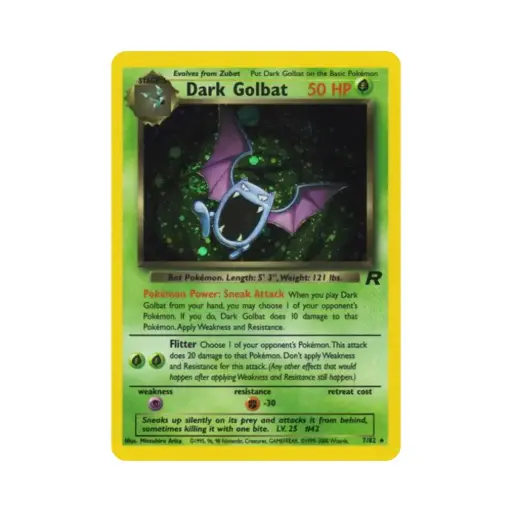 Dunkles Golbat (Dark Golbat) - Team Rocket - #7