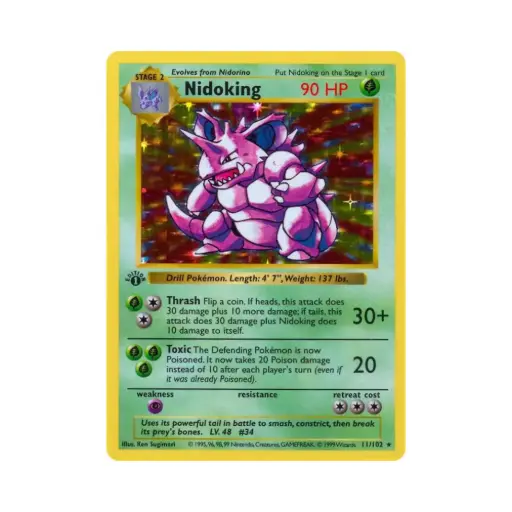 Nidoking (Nidoking) - Base Set 1ST - 