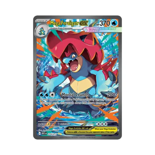 [DEK-ASC-274-DE-NM] Mega Impergator ex (Mega Feraligatr ex) - Ascended Heroes - #274