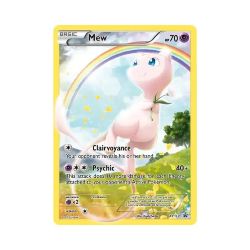 [DEK-XYPR-110-DE-LP] Mew (Mew) - XY Black Star Promos - #110