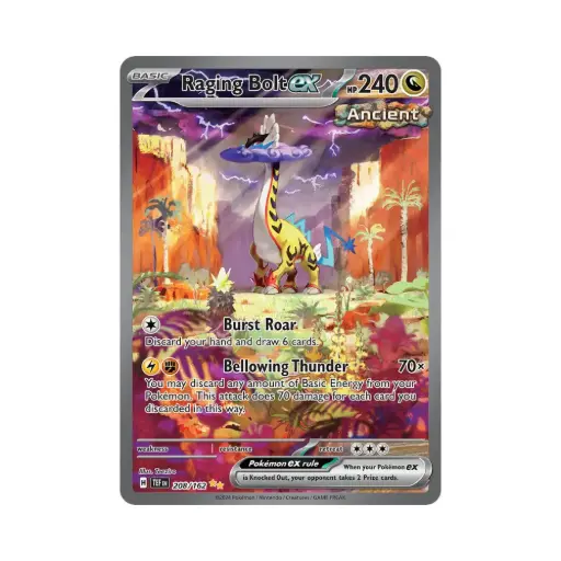 [DEK-TEF-208-DE-NM] Furienblitz ex (Raging Bolt ex) - Temporal Forces - #208