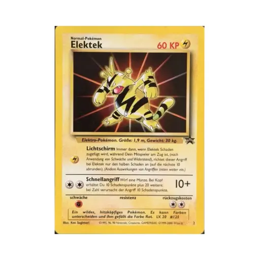 Elektek Sealed Vintage Promo DE