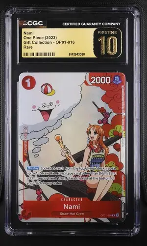 2023 One Piece Gift Collection (Foil) Nami #OP01-016 CGC 10 Pristine