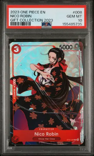 [SLAB-PSA-155485735] 2023 One Piece Gift Collection 2023 Nico Robin #008 PSA 10