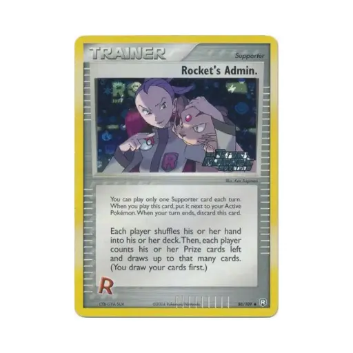 [DEK-TRR-086-EN-NM] Rocket-Vorstand (Rocket's Admin.) - EX Team Rocket Returns - #86 - EN