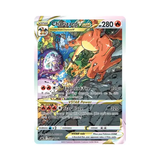 [DEK-SWSH-262-EN-NM] Glurak VSTAR (Charizard VSTAR) - SWSH Black Star Promos - #262 - EN