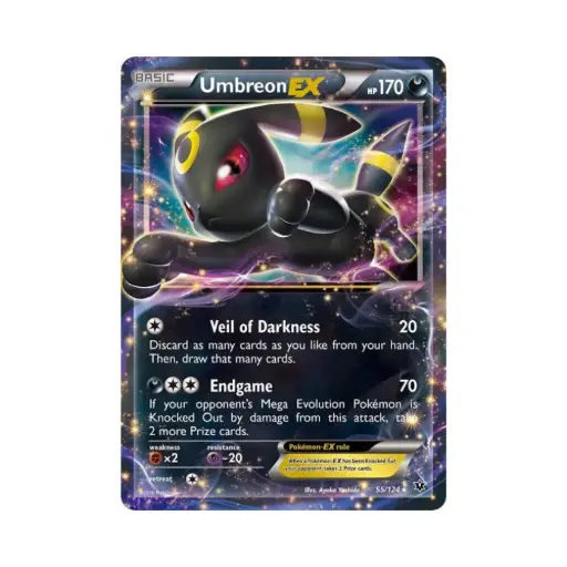[DEK-FCO-055-DE-NM] Umbreon EX [Veil of Darkness | Endgame] (Umbreon EX) - Fates Collide - #55 - DE