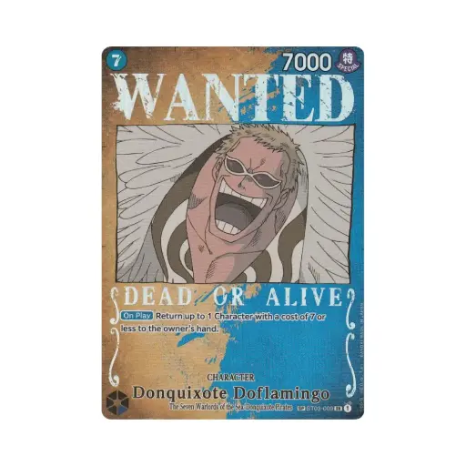[DEK-OP03-ST03-009-EN-NM] Donquixote Doflamingo Wanted Poster (ST03-009) - Pillars of Strength - #ST03-009 - EN