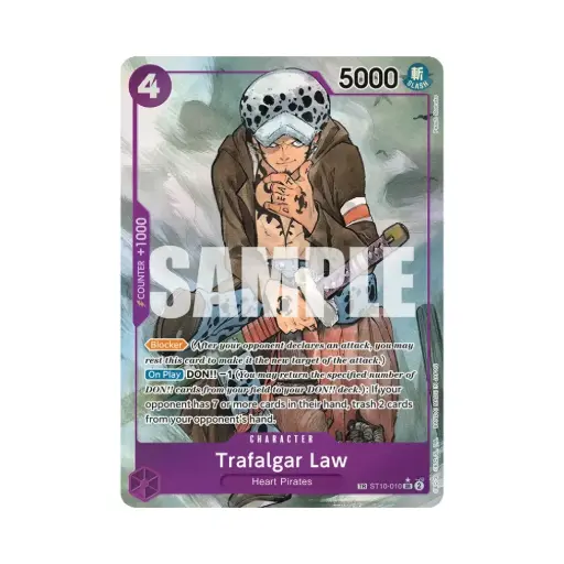[DEK-OP07-ST10-010TR-EN-NM] Trafalgar Law (ST10-010) - 500 Years into the Future - #ST10-010TR - EN